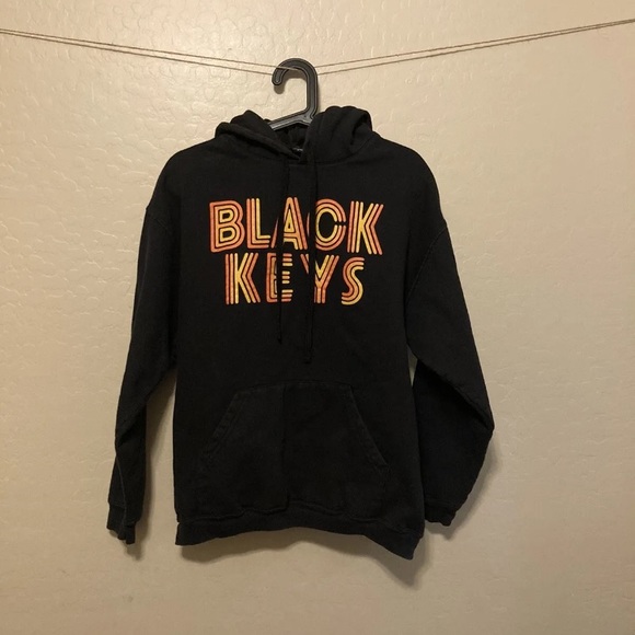 Tultex Vintage The Black Keys Band Hoodie Sweatshirt Size Large Youth - Picture 2 of 8